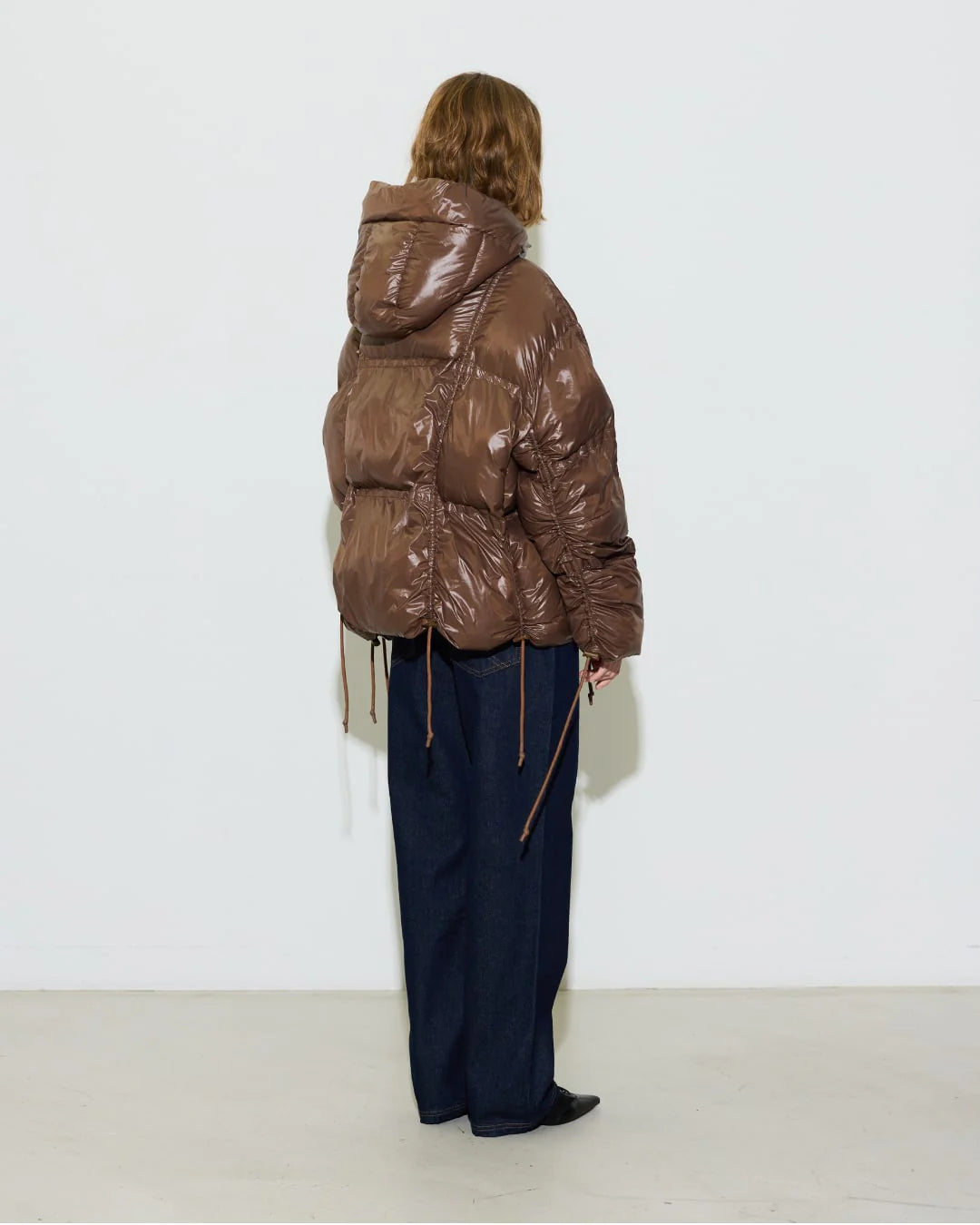 zimní bunda puffer paris brown