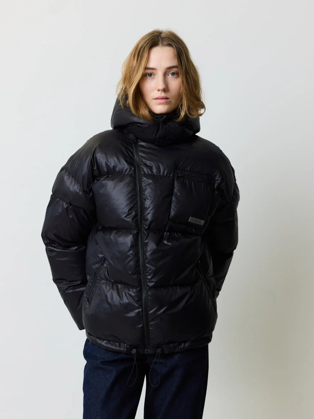 zimní bunda puffer valencia black