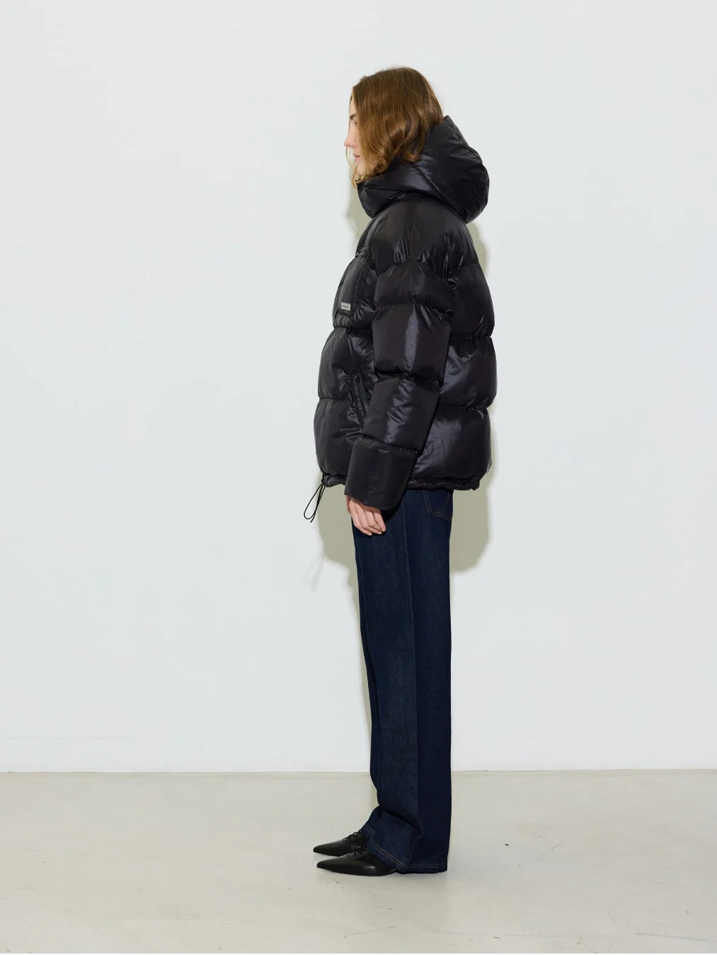 zimní bunda puffer valencia black