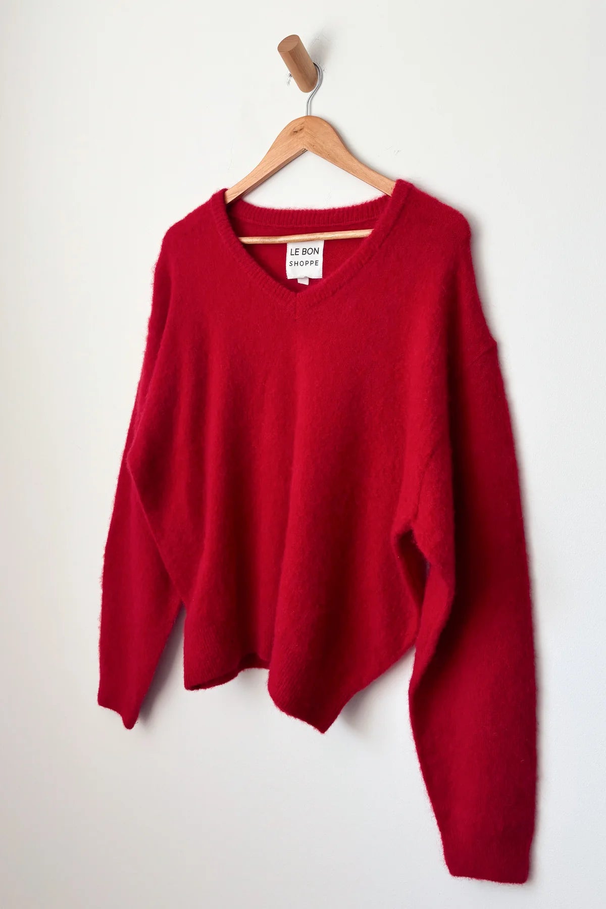 svetr James mohair red