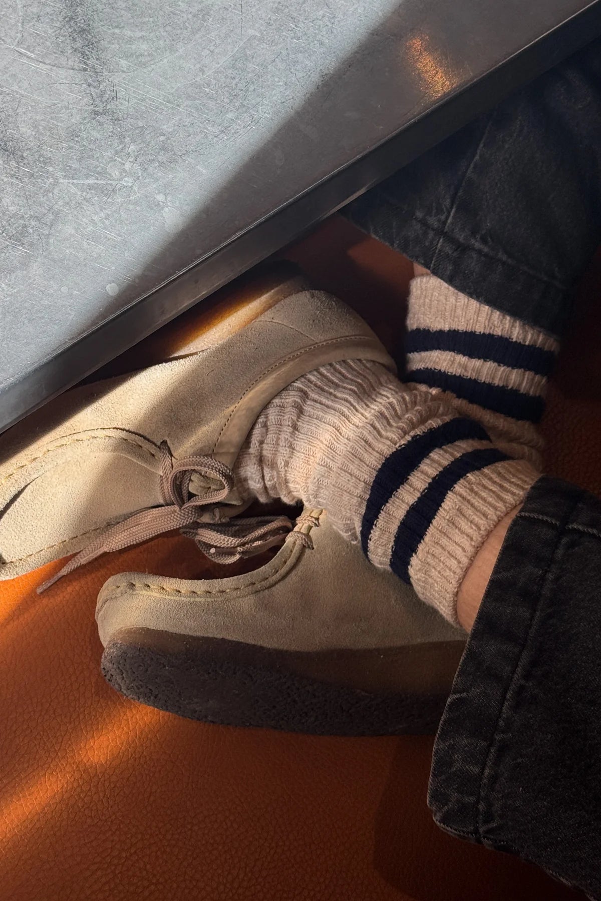 ponožky cottage varsity oatmeal