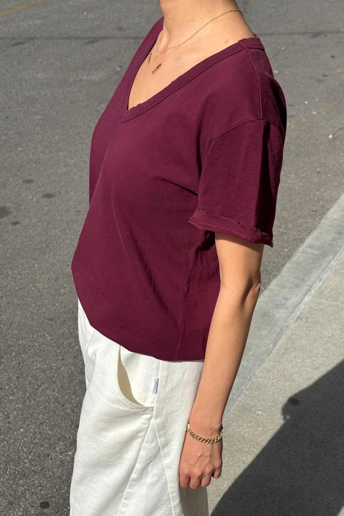 triko La Vie maroon