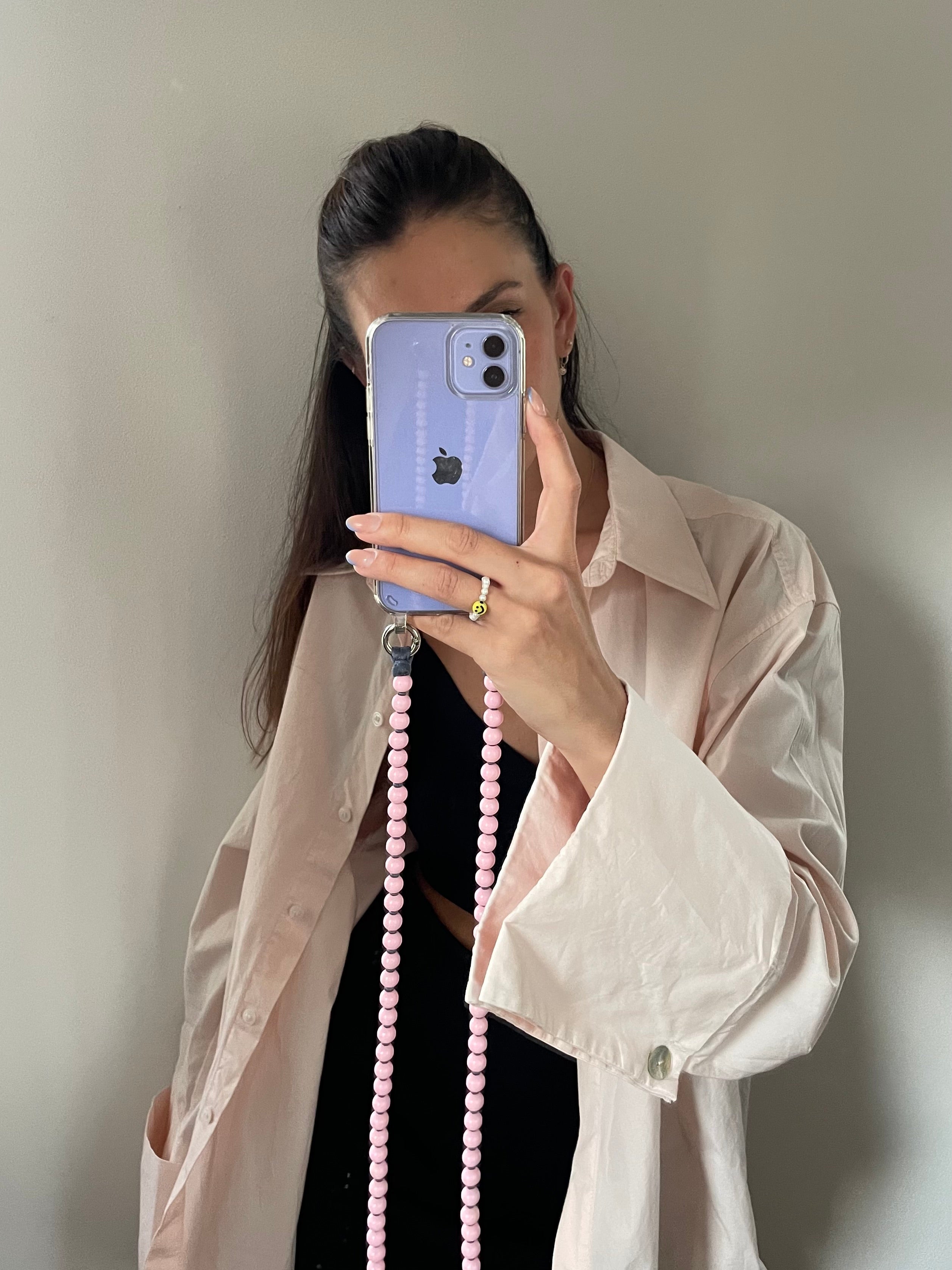 iPhone strap pink LE STUDIO