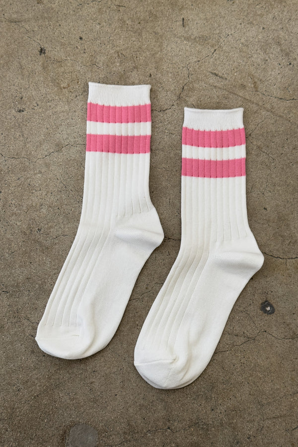 ponožky Her varsity pink stripe