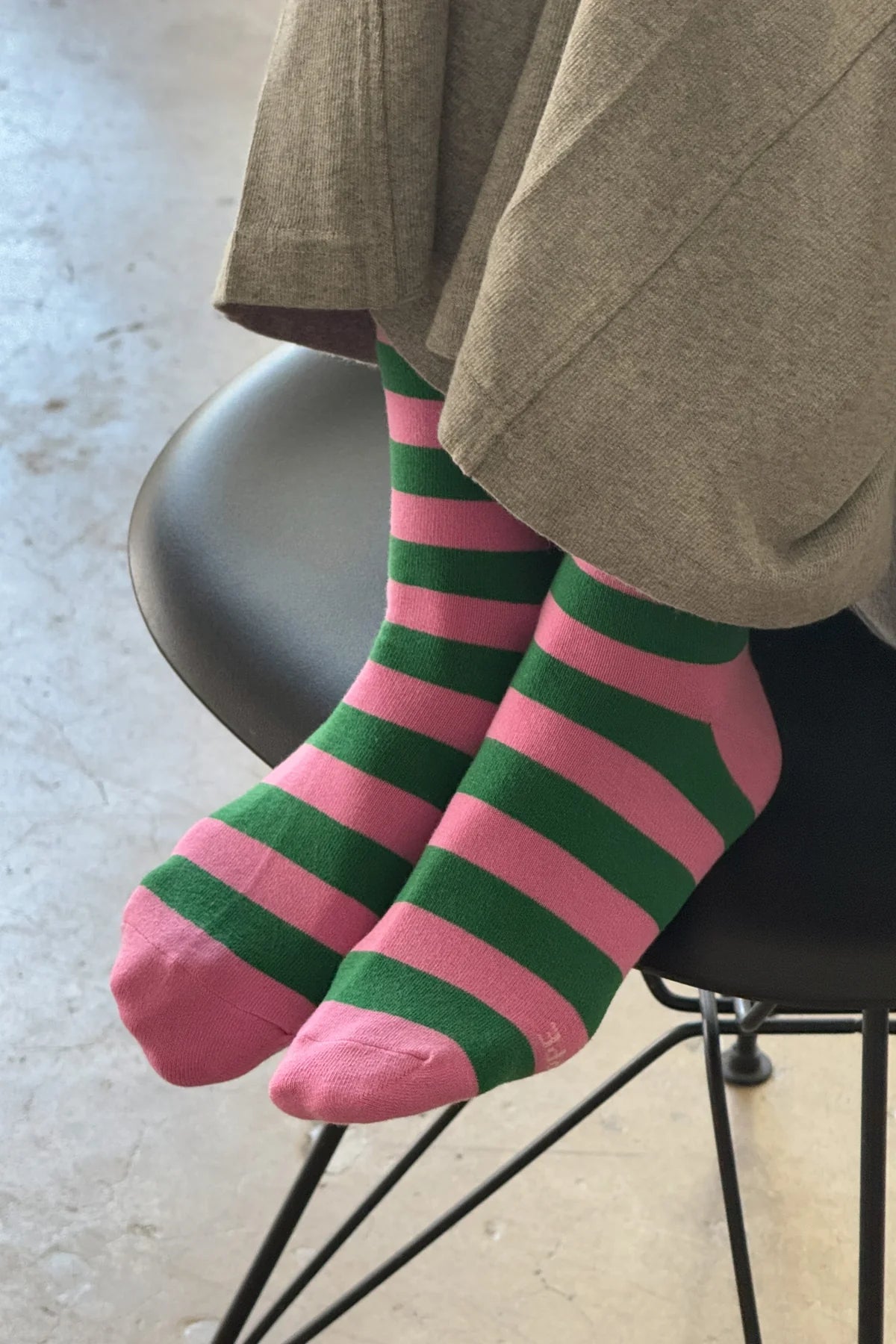 socks Wally wide/pink green