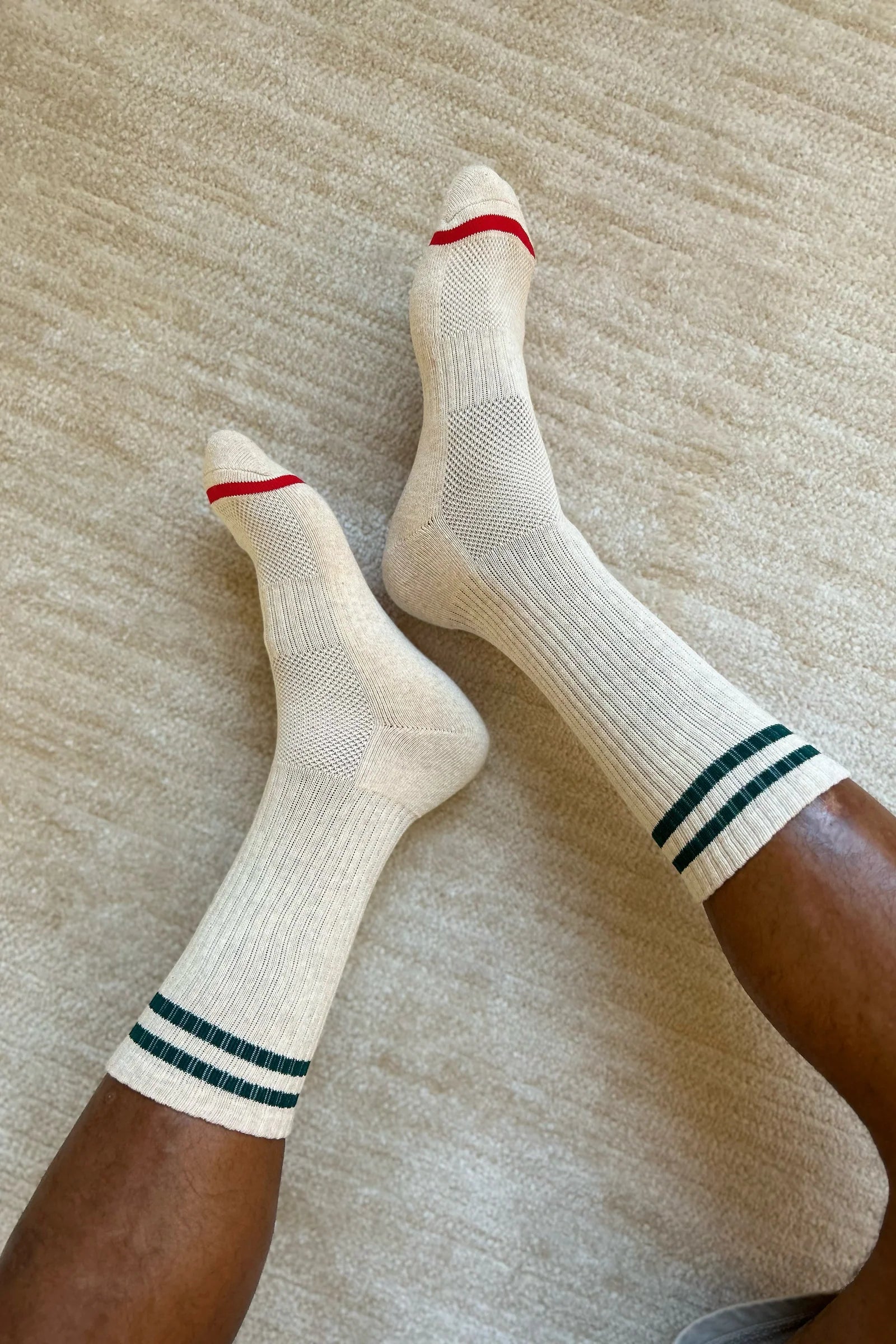 Boyfriend extended socks - Ice