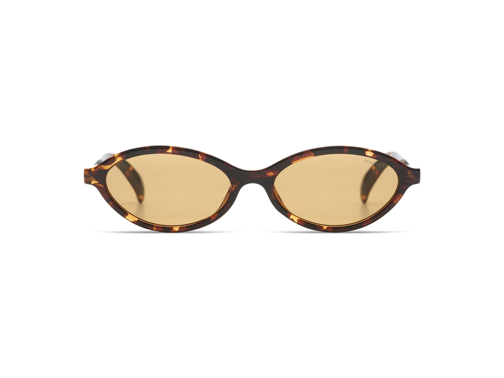 Komono Doris Havana Amber Sunglasses