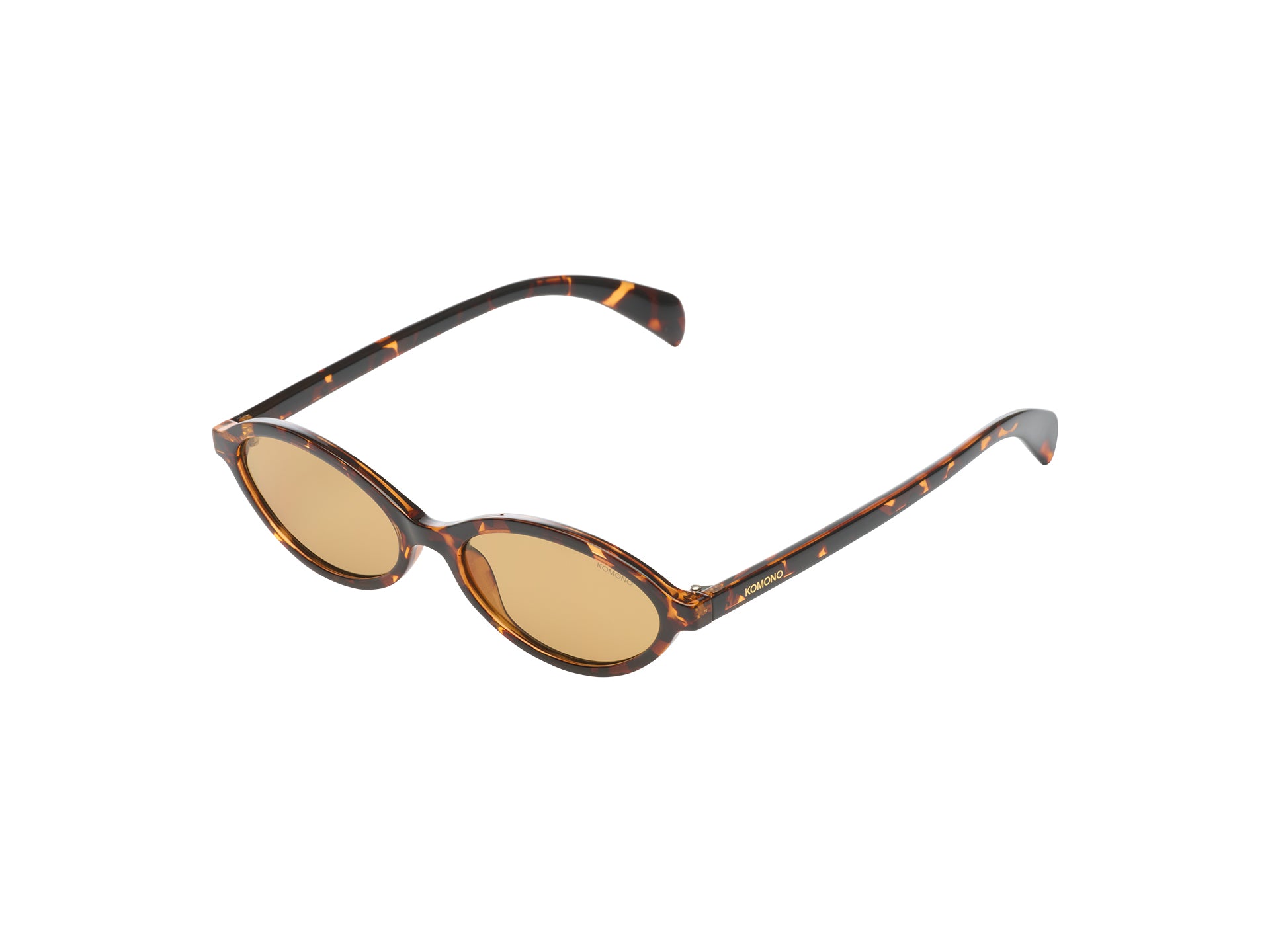 Komono Doris Havana Amber Sunglasses