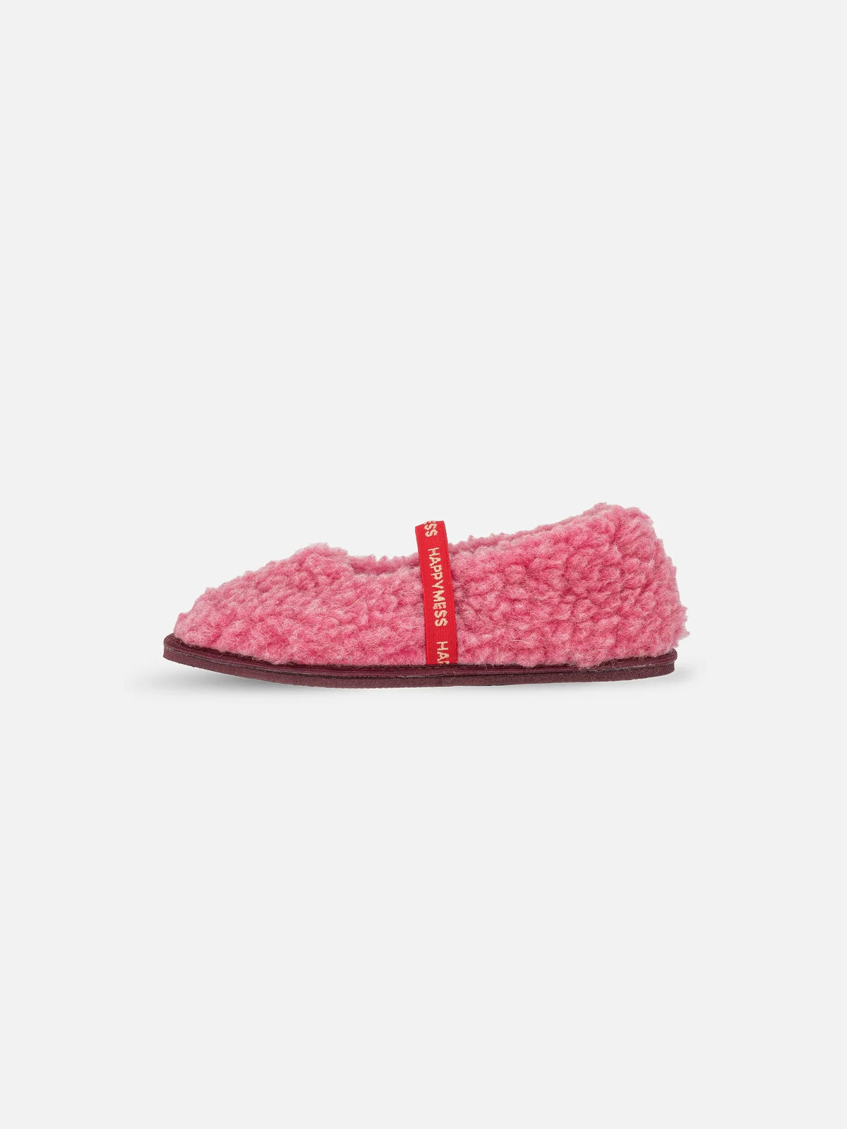 Slippers z vlny Dusty Pink
