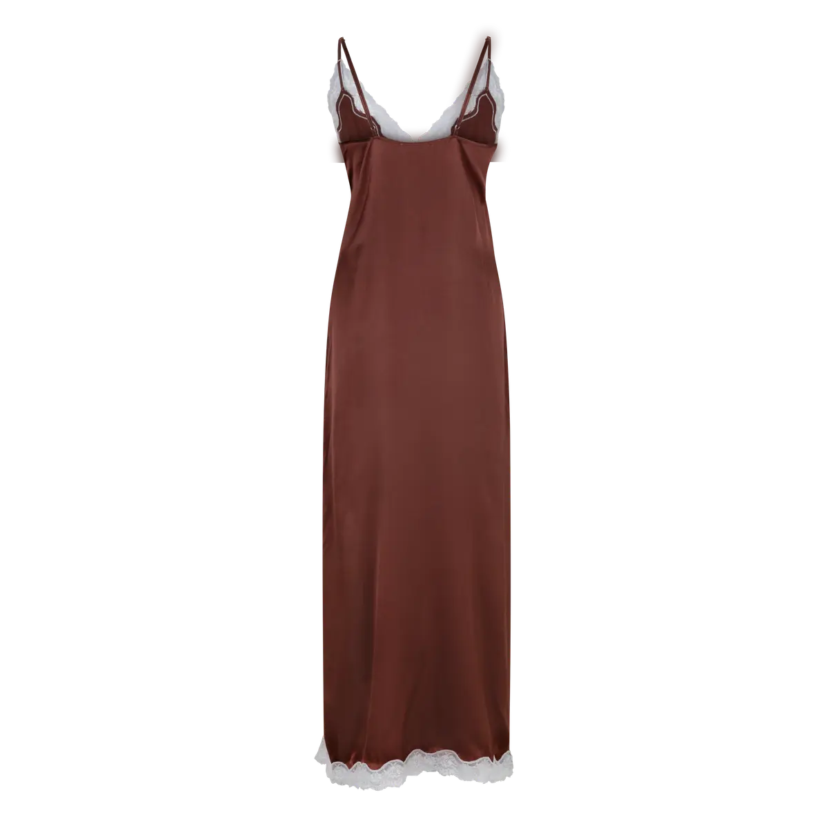 hedvábné negližé Mist dark brown