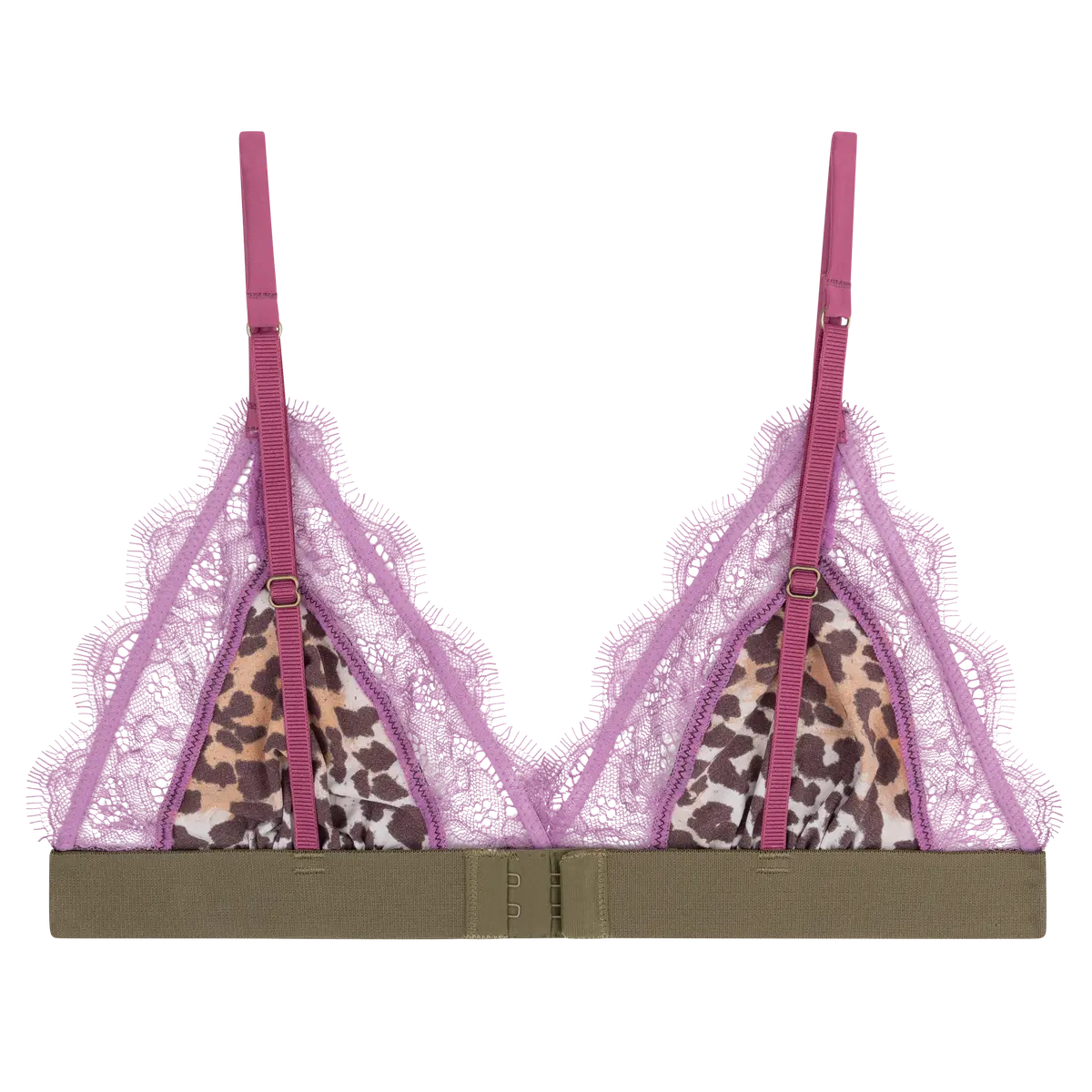 bralette Love Lace leopard