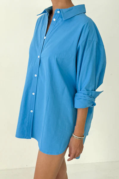 Shirt lightweight Owen lake blue