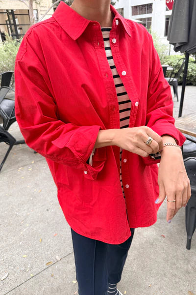shirt lightweight Owen red
