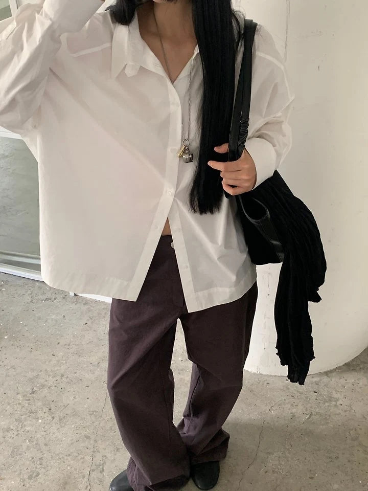 košile bliss shirt ivory