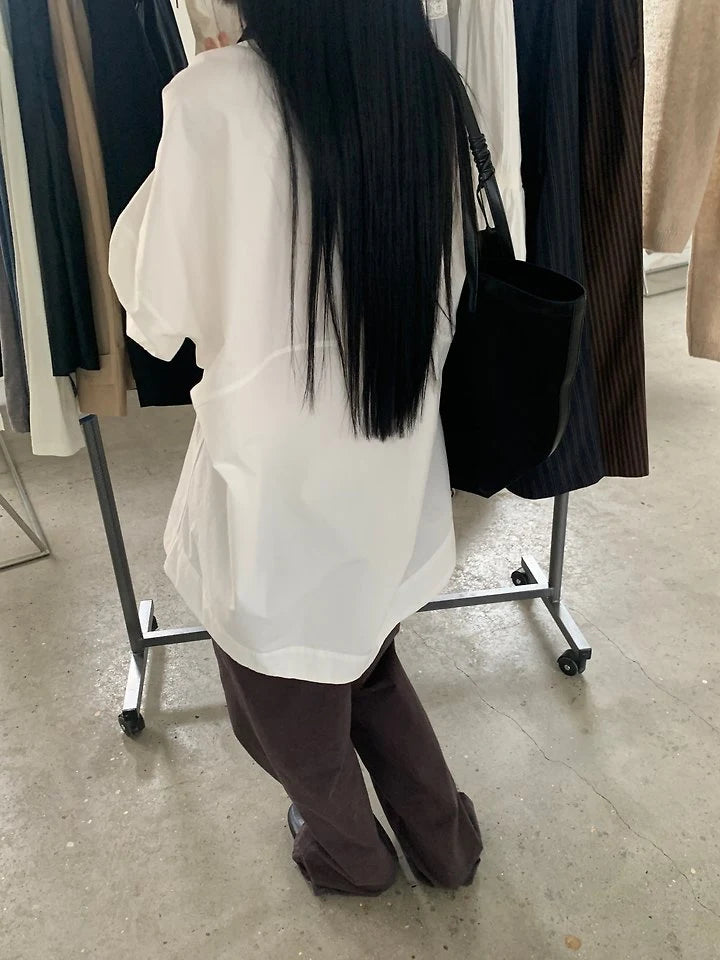 košile bliss shirt ivory