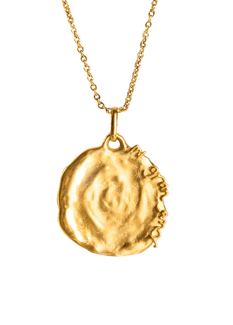 Mi Gran Amor Necklace 18K Gold