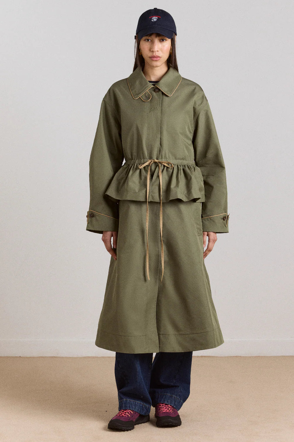 multi-coat myrtle trench sage