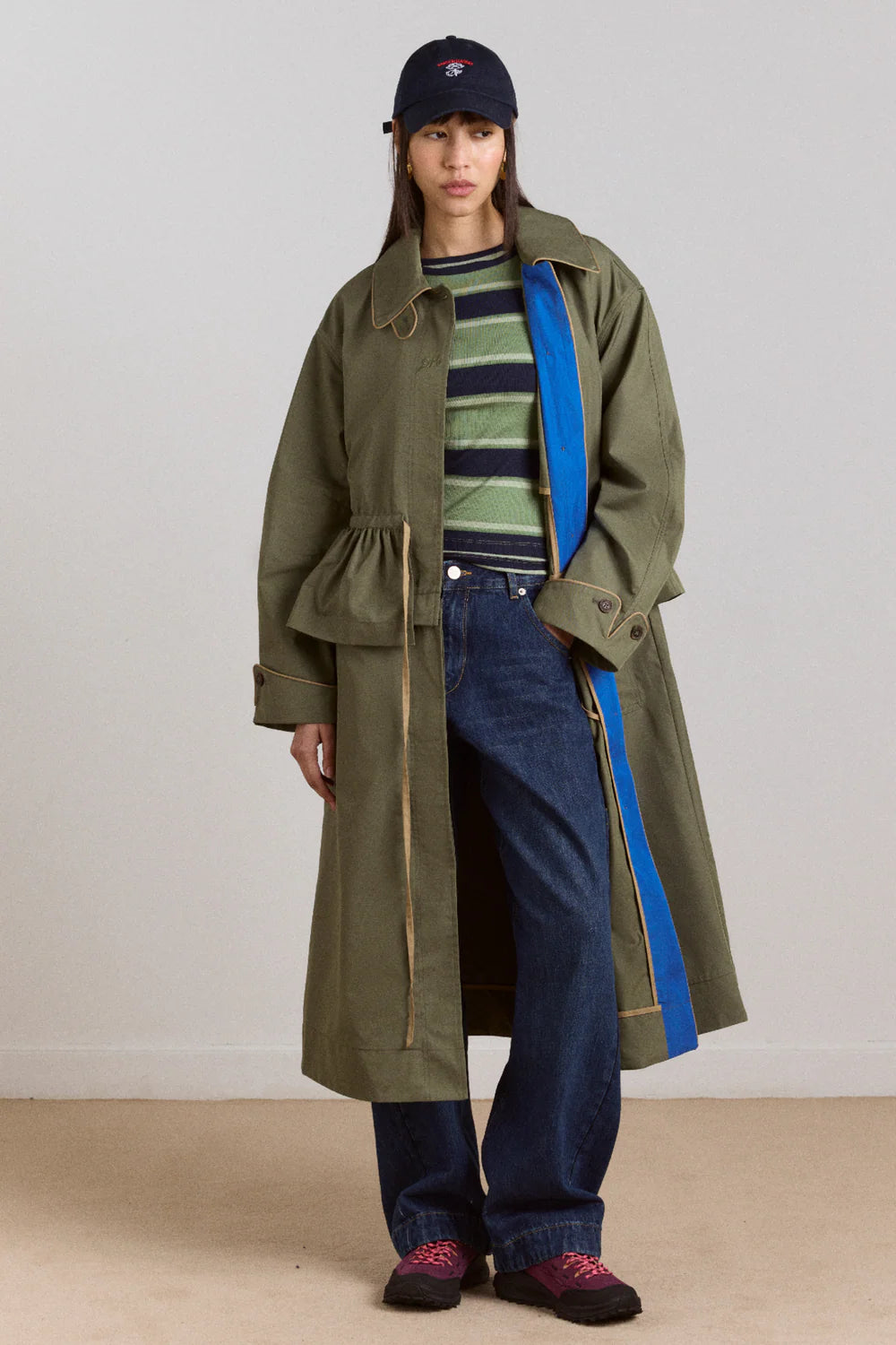 multi-coat myrtle trench sage