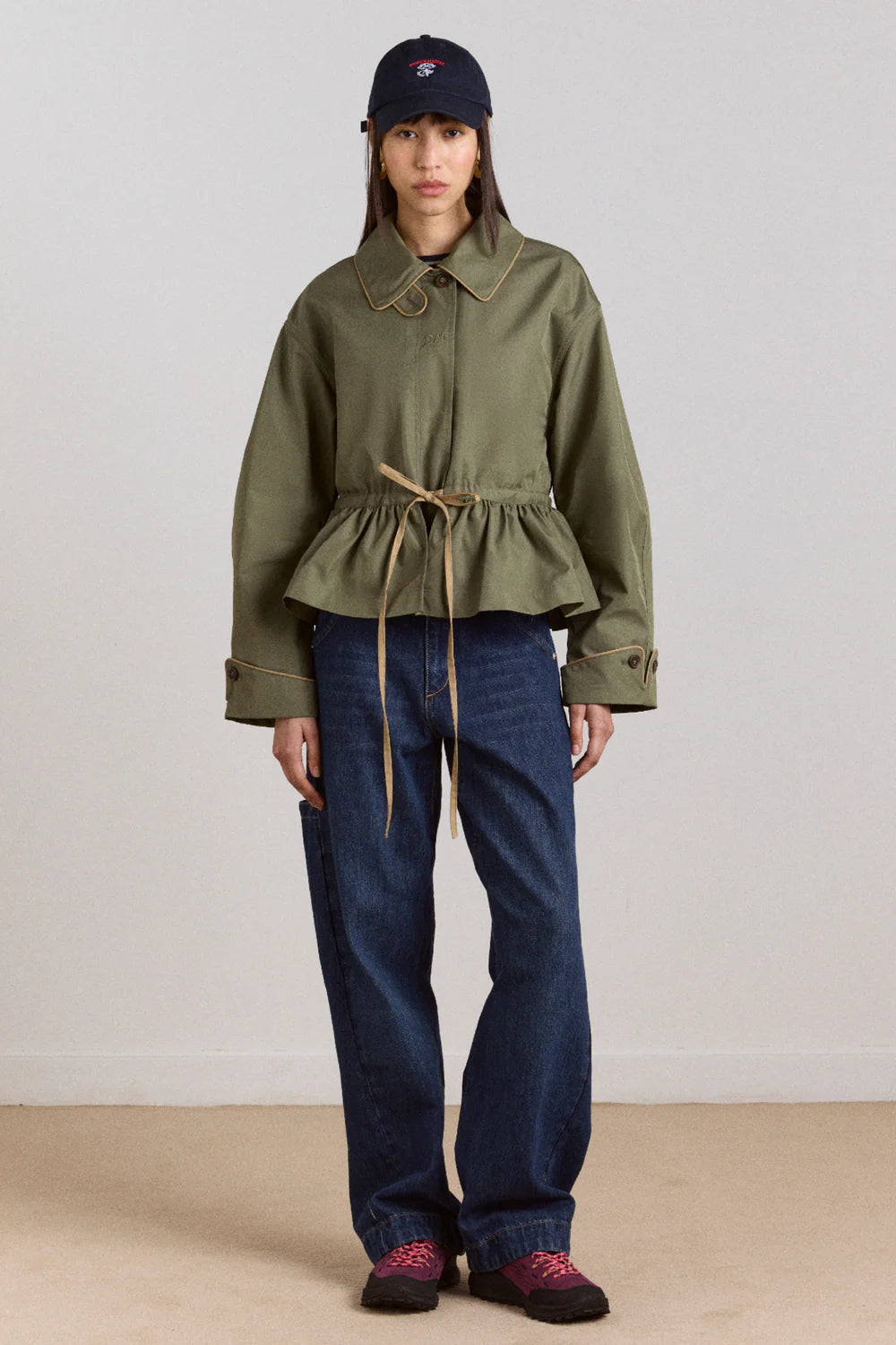 multi-coat myrtle trench sage