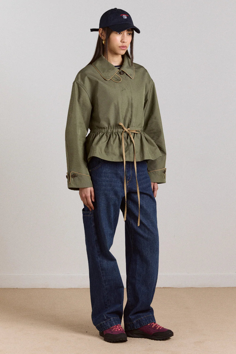 multi-coat myrtle trench sage