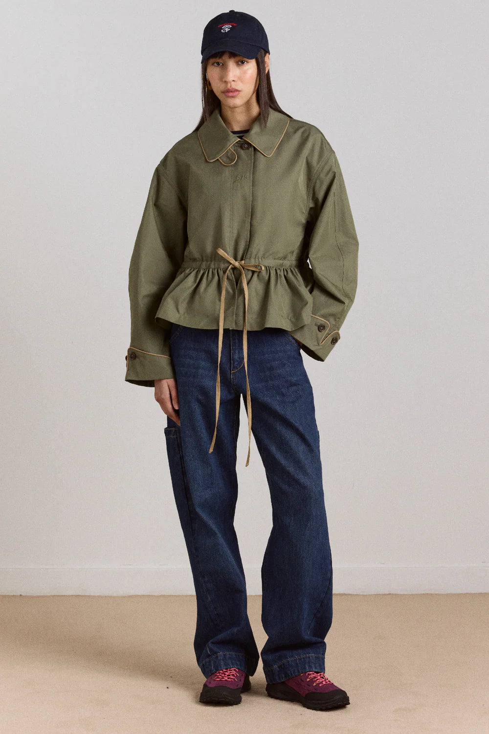 multi-coat myrtle trench sage