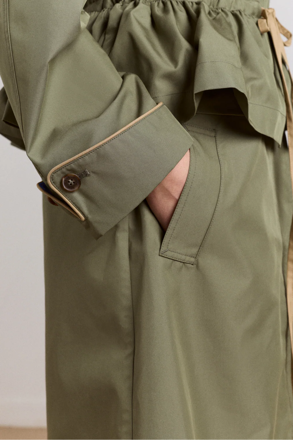 multi-coat myrtle trench sage