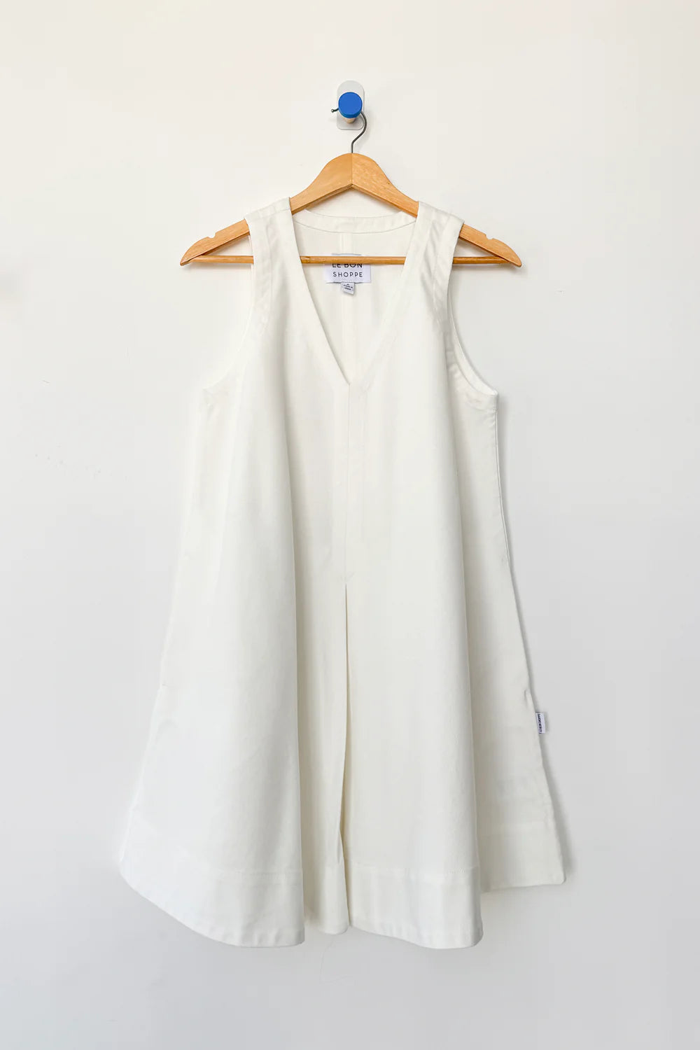 šaty Mable white denim