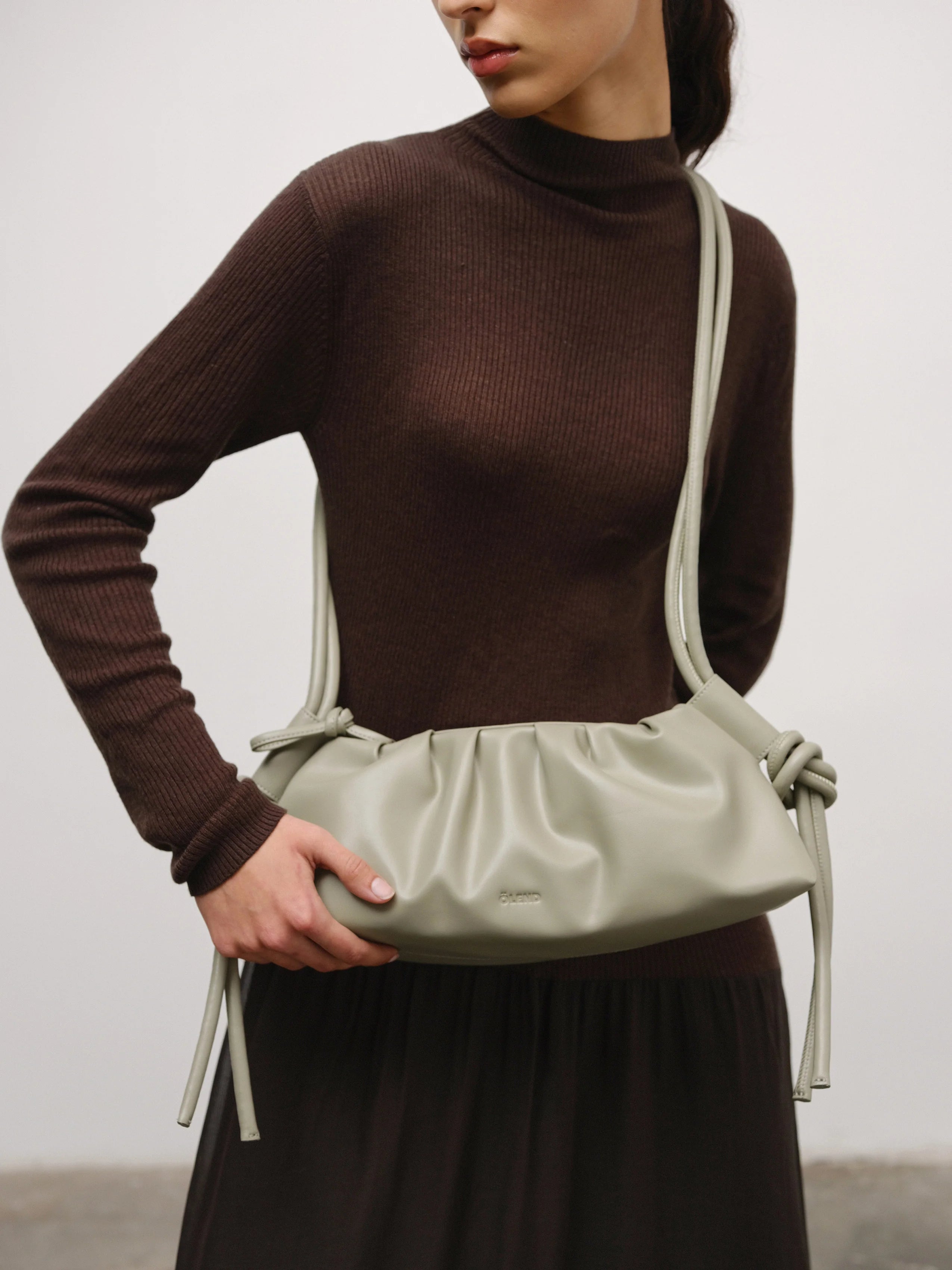 Dumpling Bag: Sage