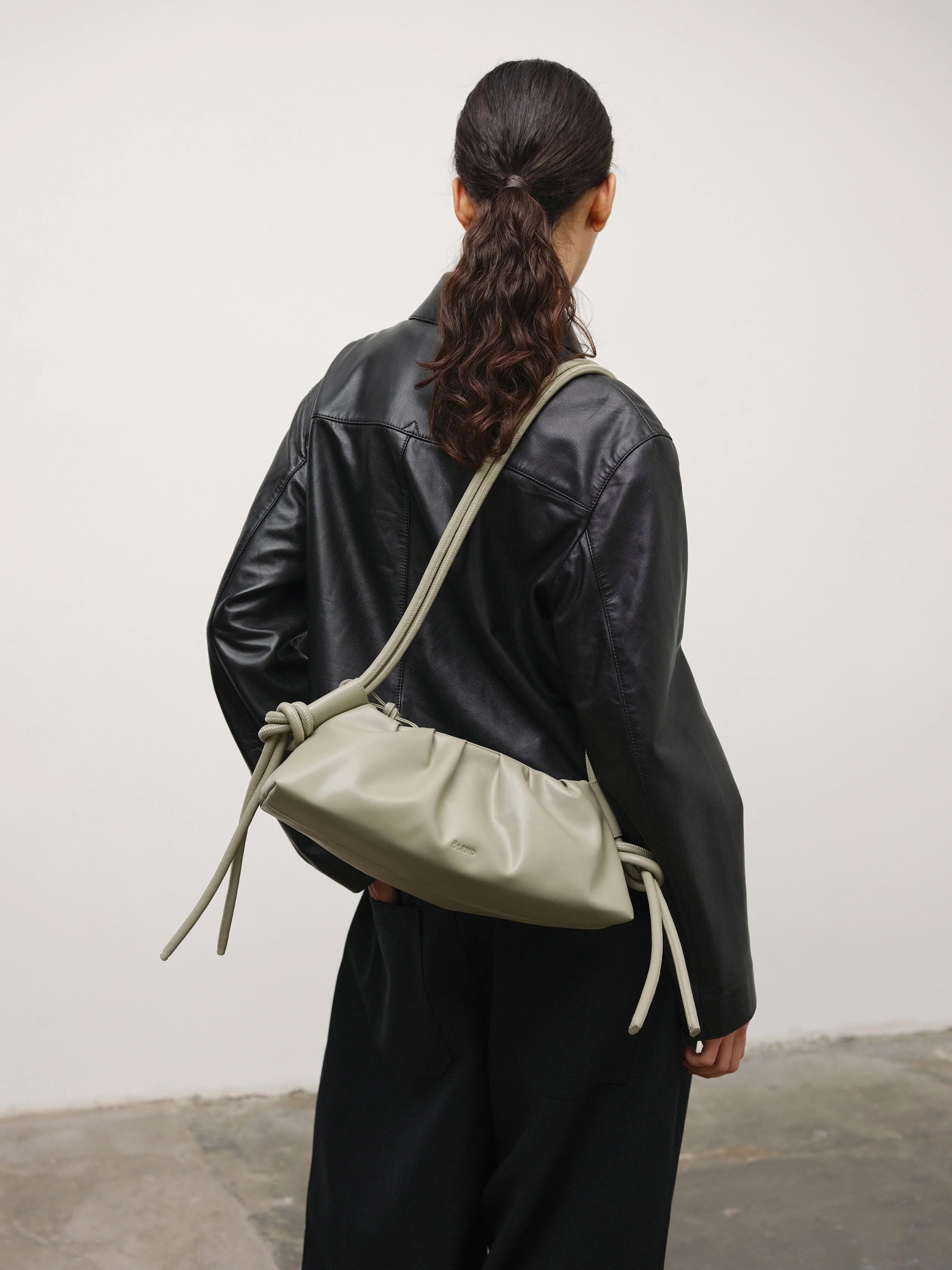 Dumpling Bag: Sage