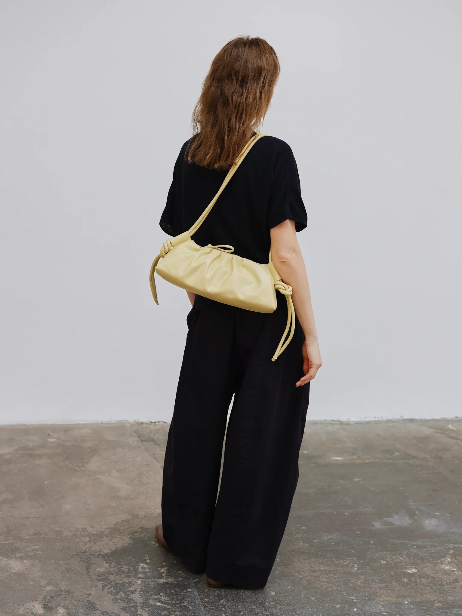 Dumpling Bag: Butter yellow