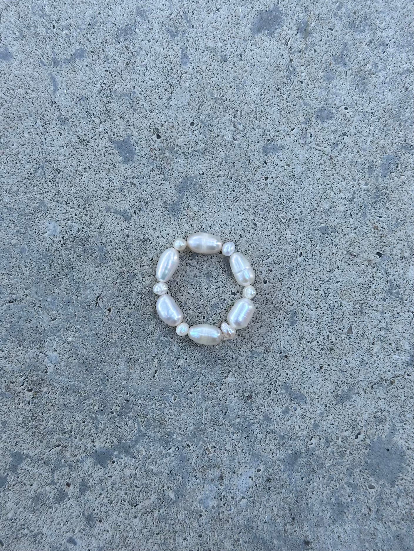 perlový prstýnek by LE STUDIO