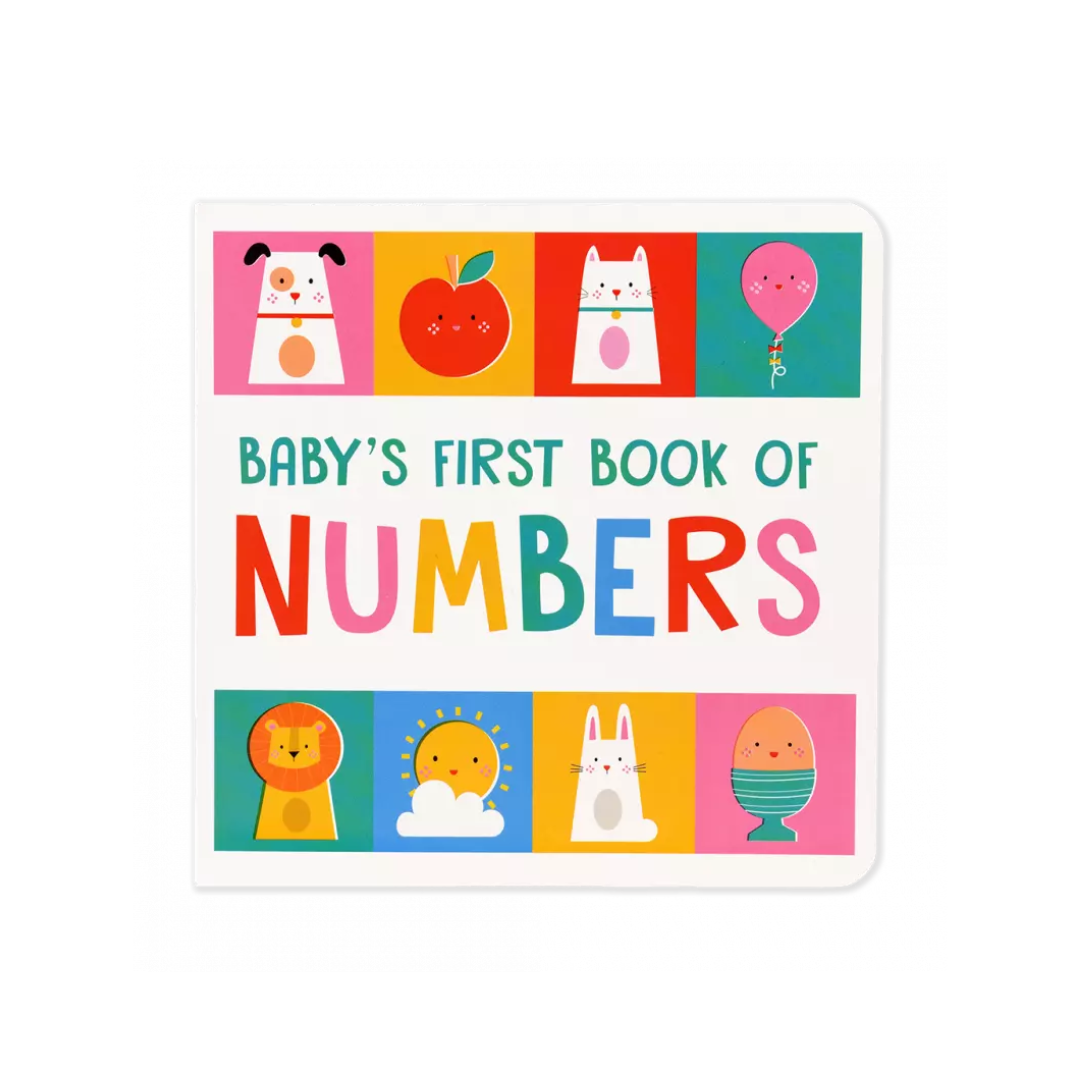 knížka baby's first numbers book