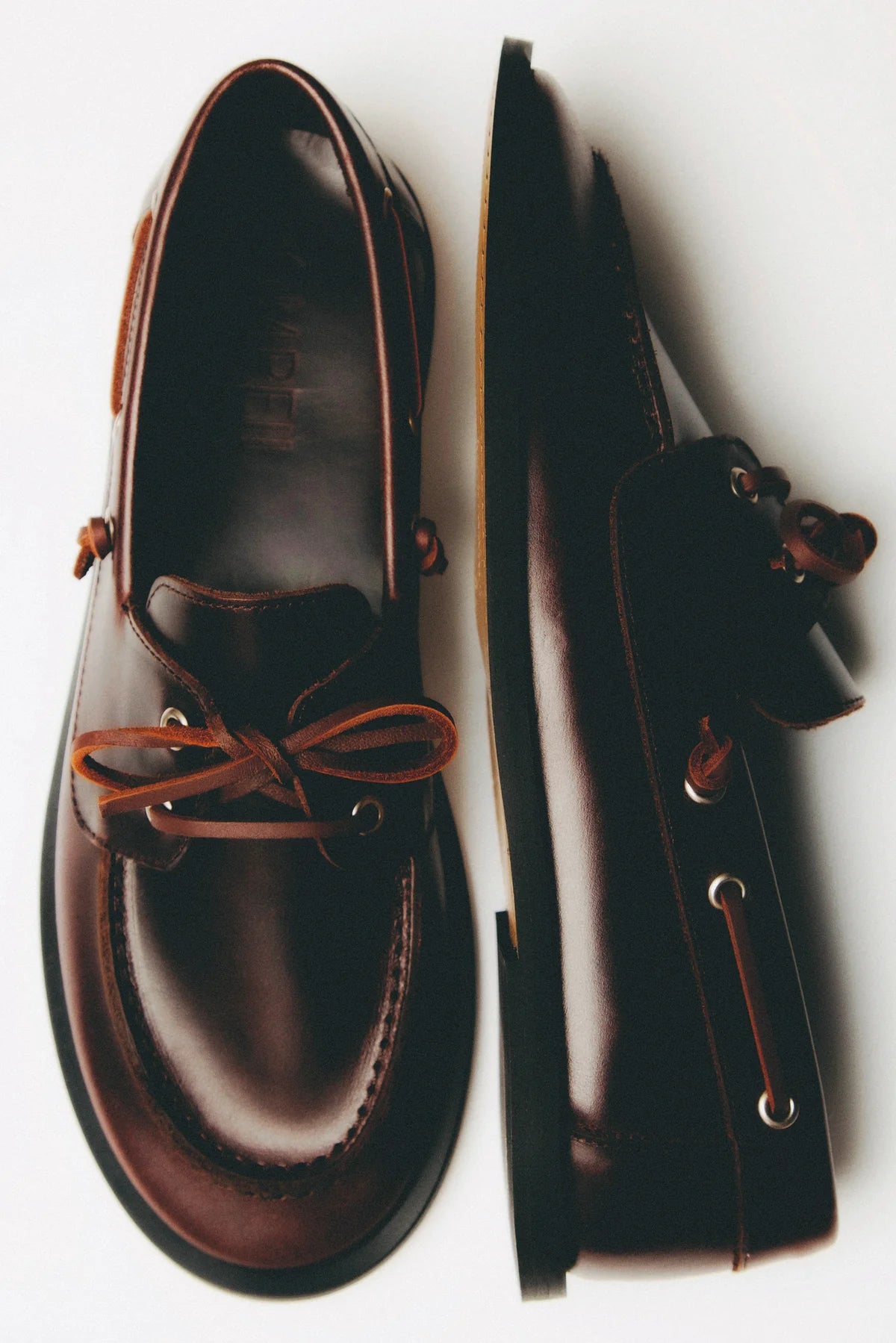 mokasíny Ariete leather dark brown