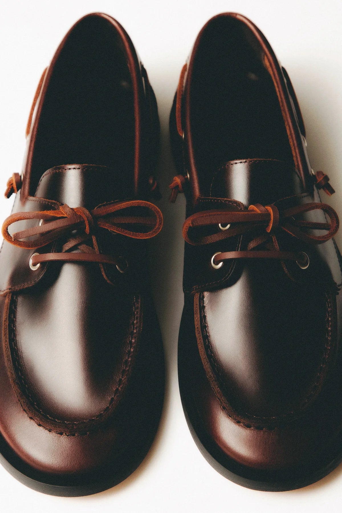 mokasíny Ariete leather dark brown