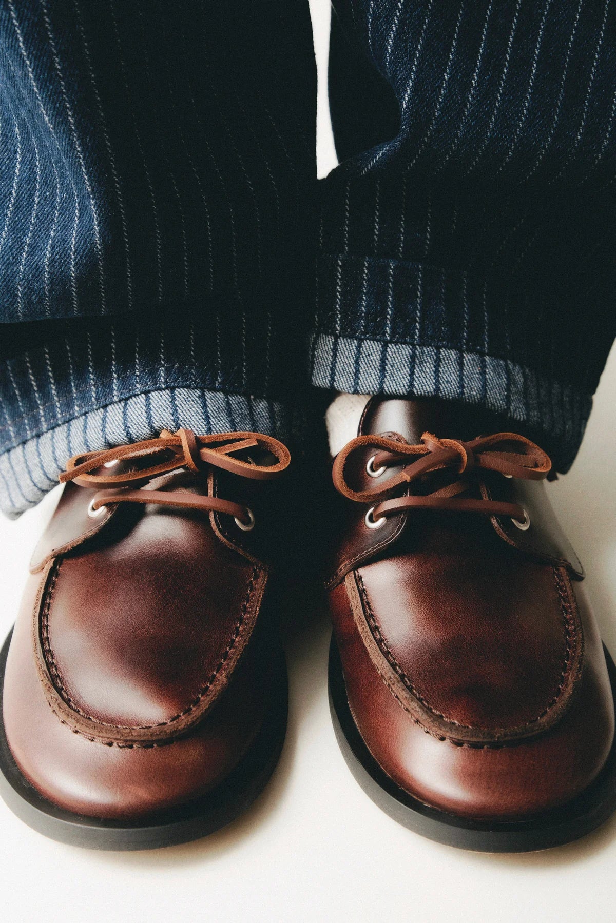 mokasíny Ariete leather dark brown