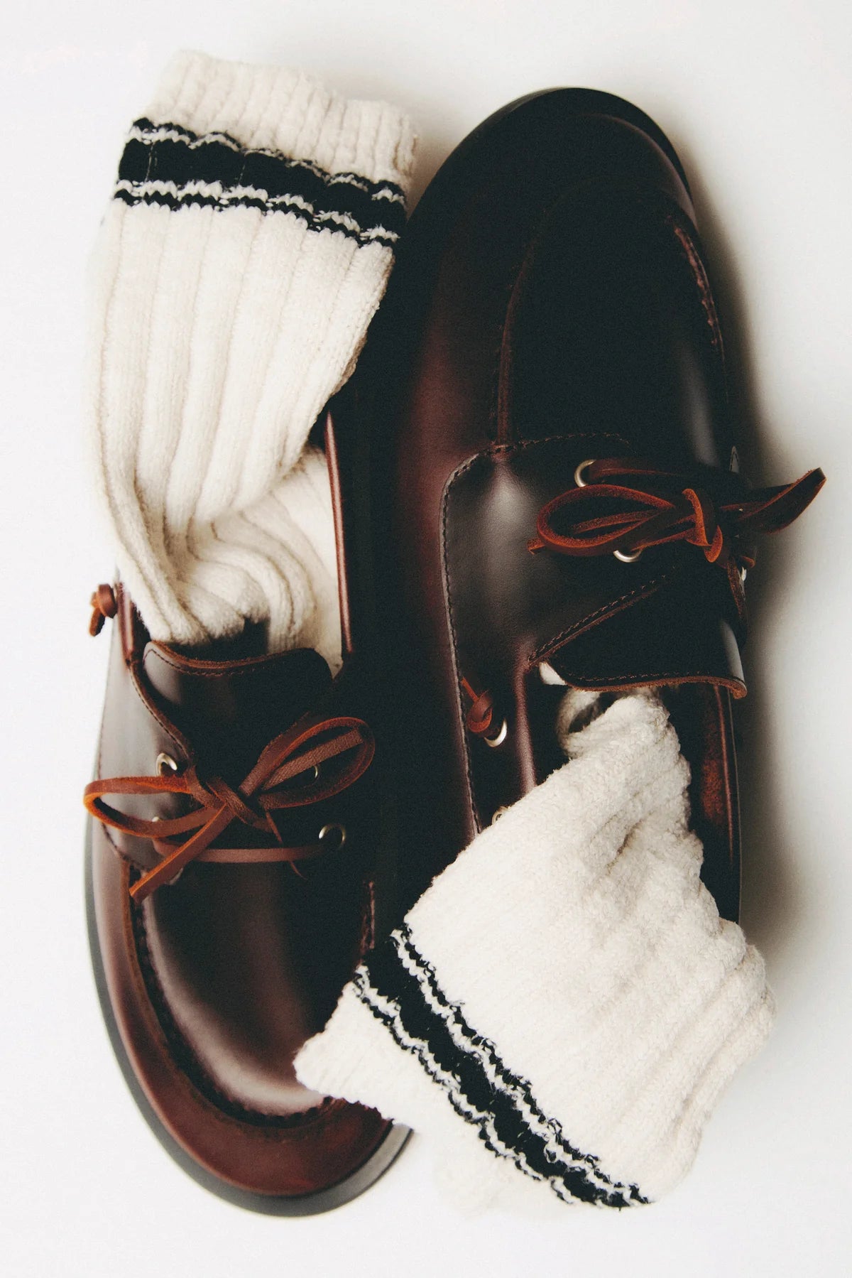 mokasíny Ariete leather dark brown