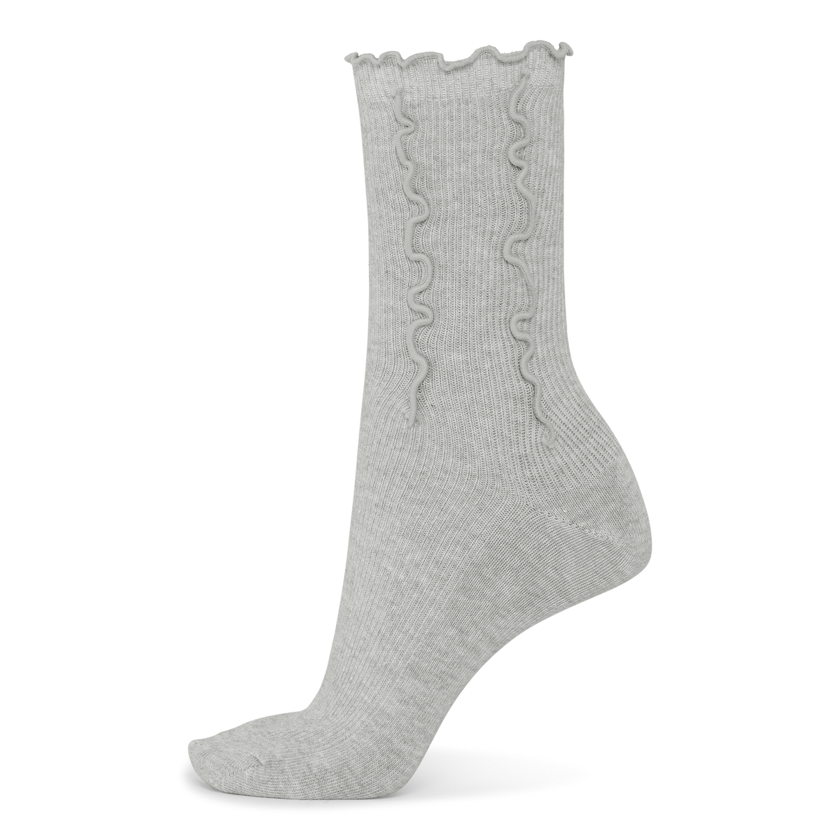 ponožky ruffle grey