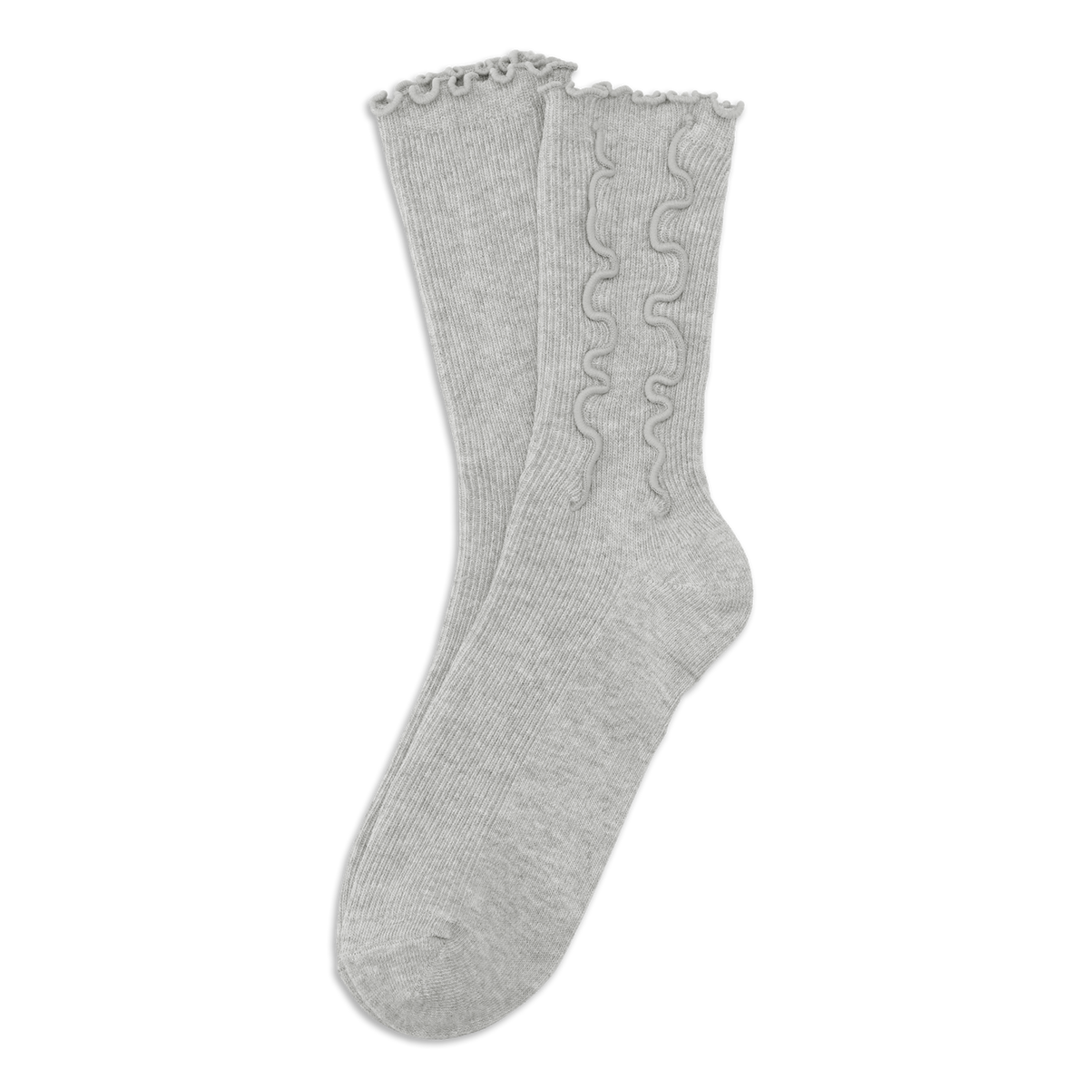 ponožky ruffle grey