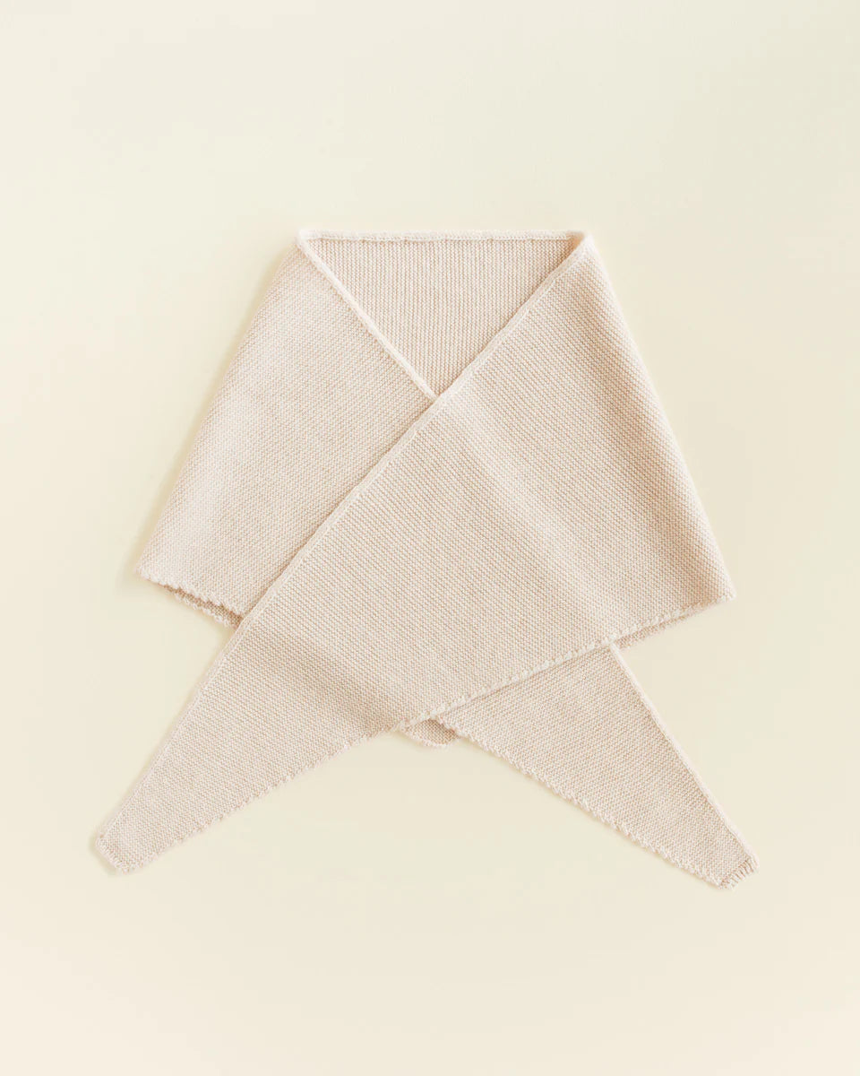 Triangle scarf Josephina cream