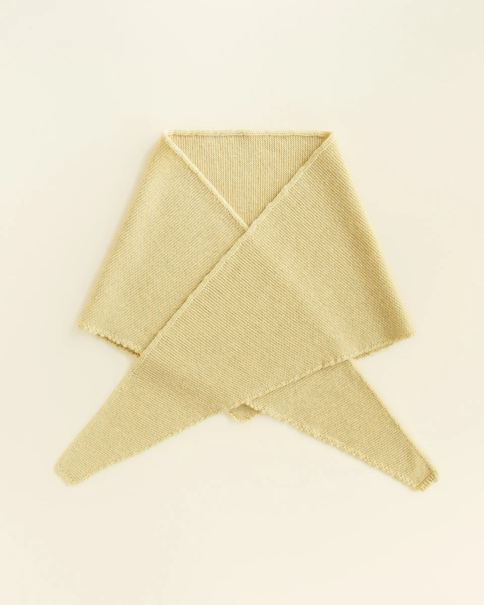 Triangle scarf Josephina light yellow