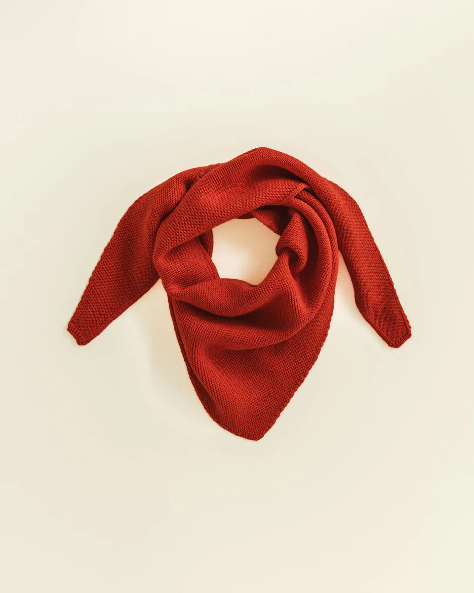 Triangle scarf Josephina red