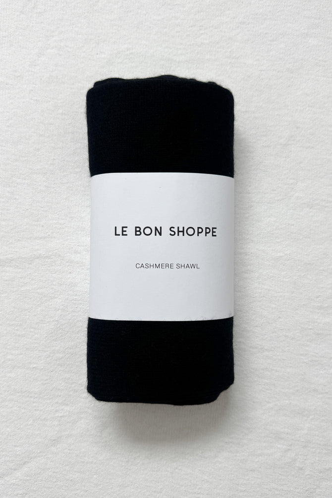 šátek Cashmere Shawl black