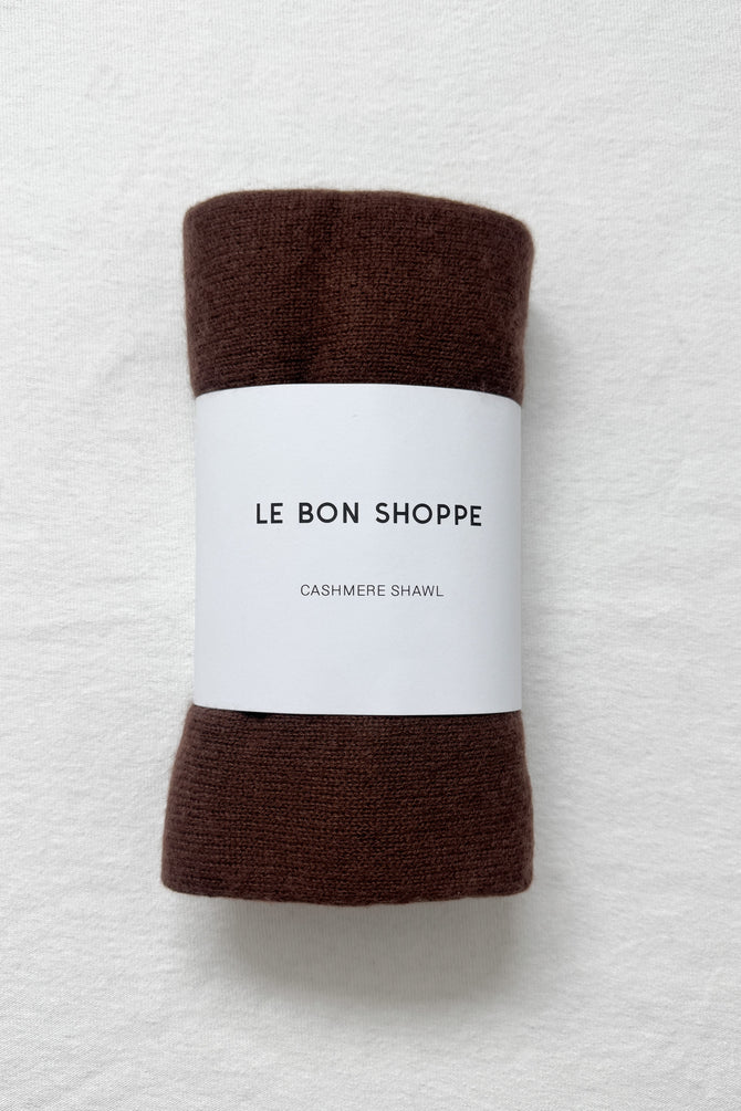 šátek Cashmere Shawl mocha