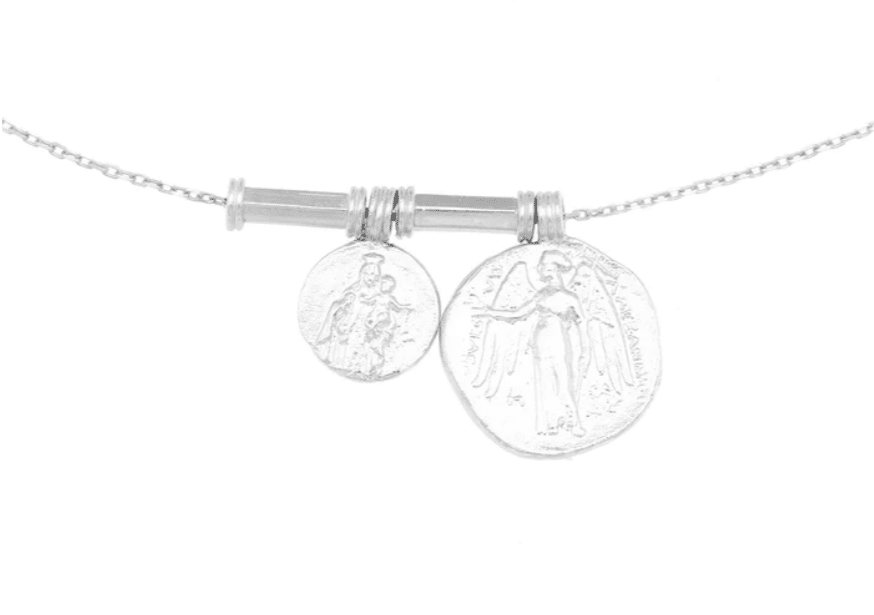 Angelus amulet silver