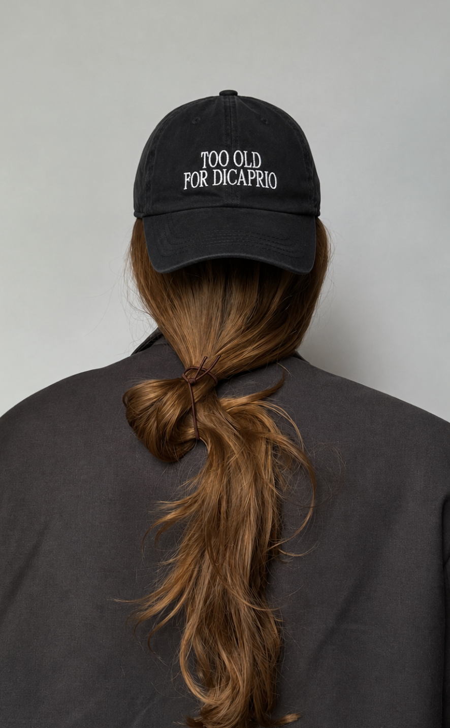 kšiltovka Too Old For Dicaprio Cap Black