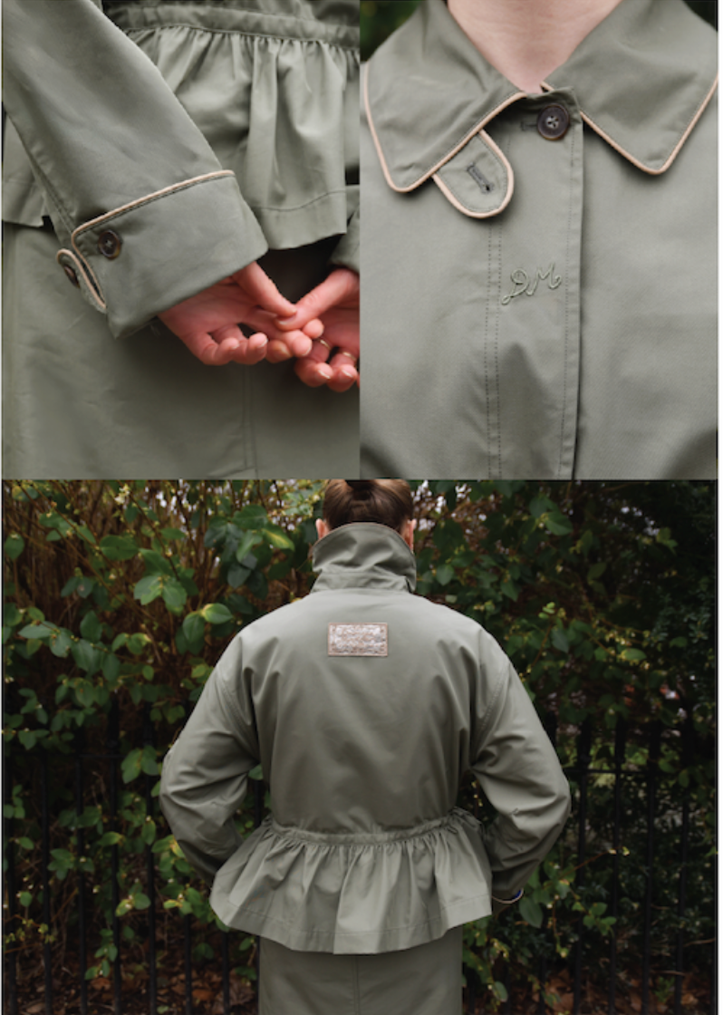 multi-coat myrtle trench sage