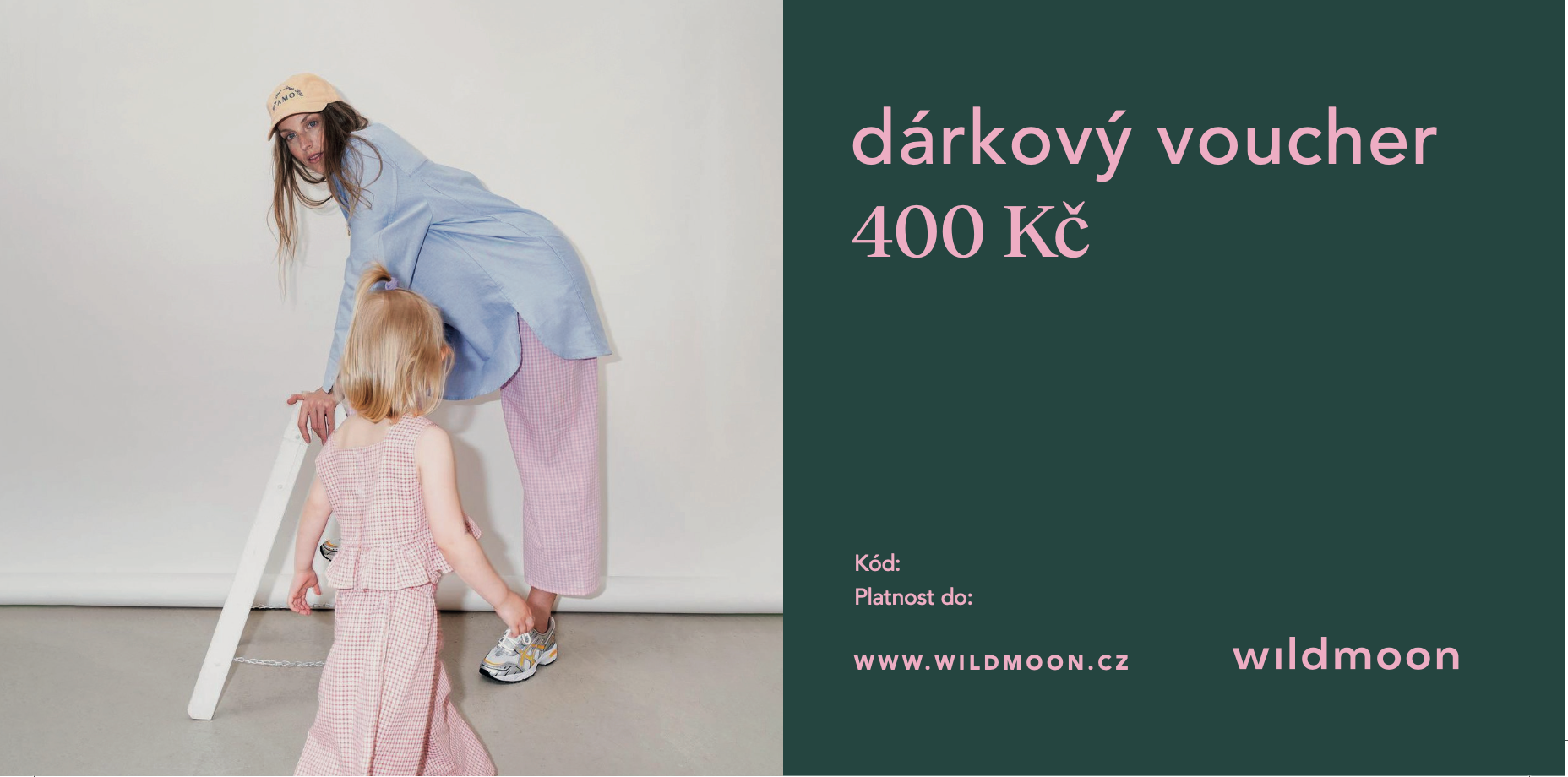 dárkový voucher 400 CZK