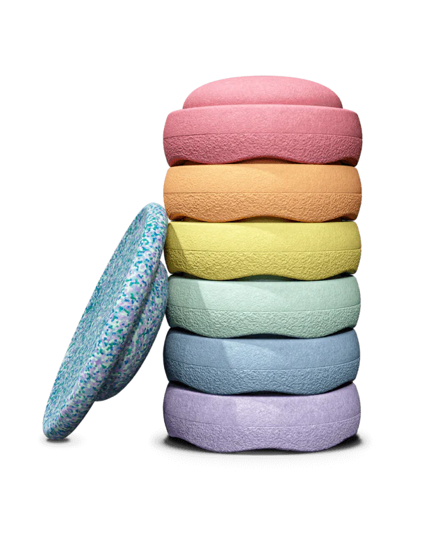 Stapelstein® Winter Special Rainbow Set pastel