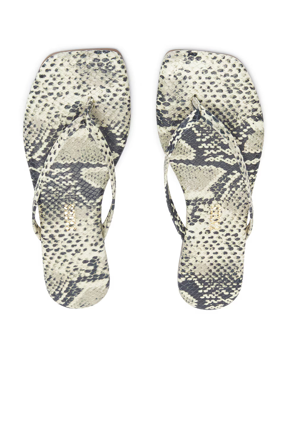 flip flops Square Toe Exotics - Sandsnake