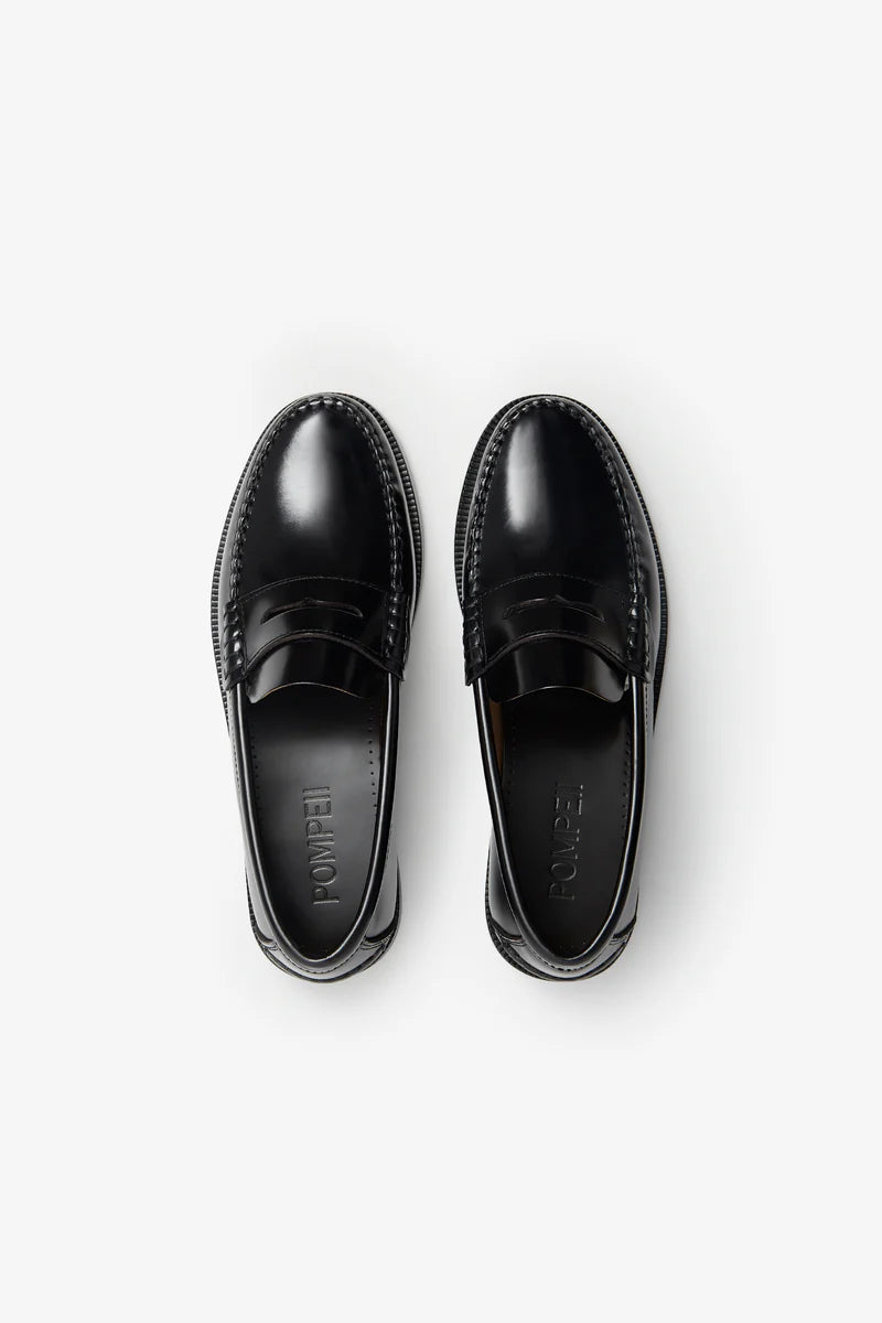 mokasíny Vega antik black